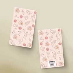 Factor Notes Pastel Pink A5 Unruled Note Book FN2034